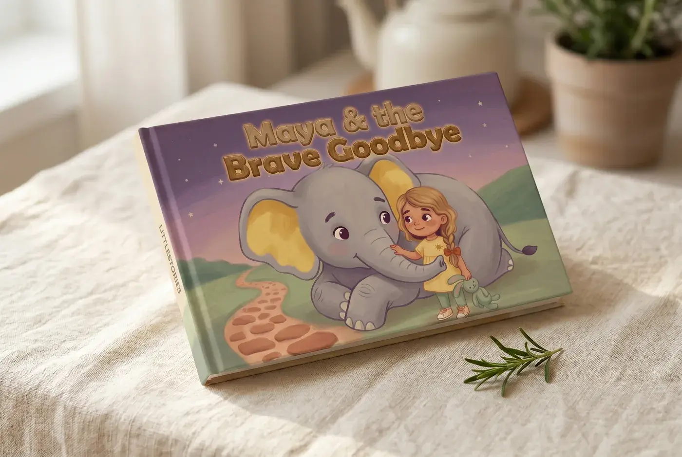 Personalized bibliotherapy storybook for anxiety